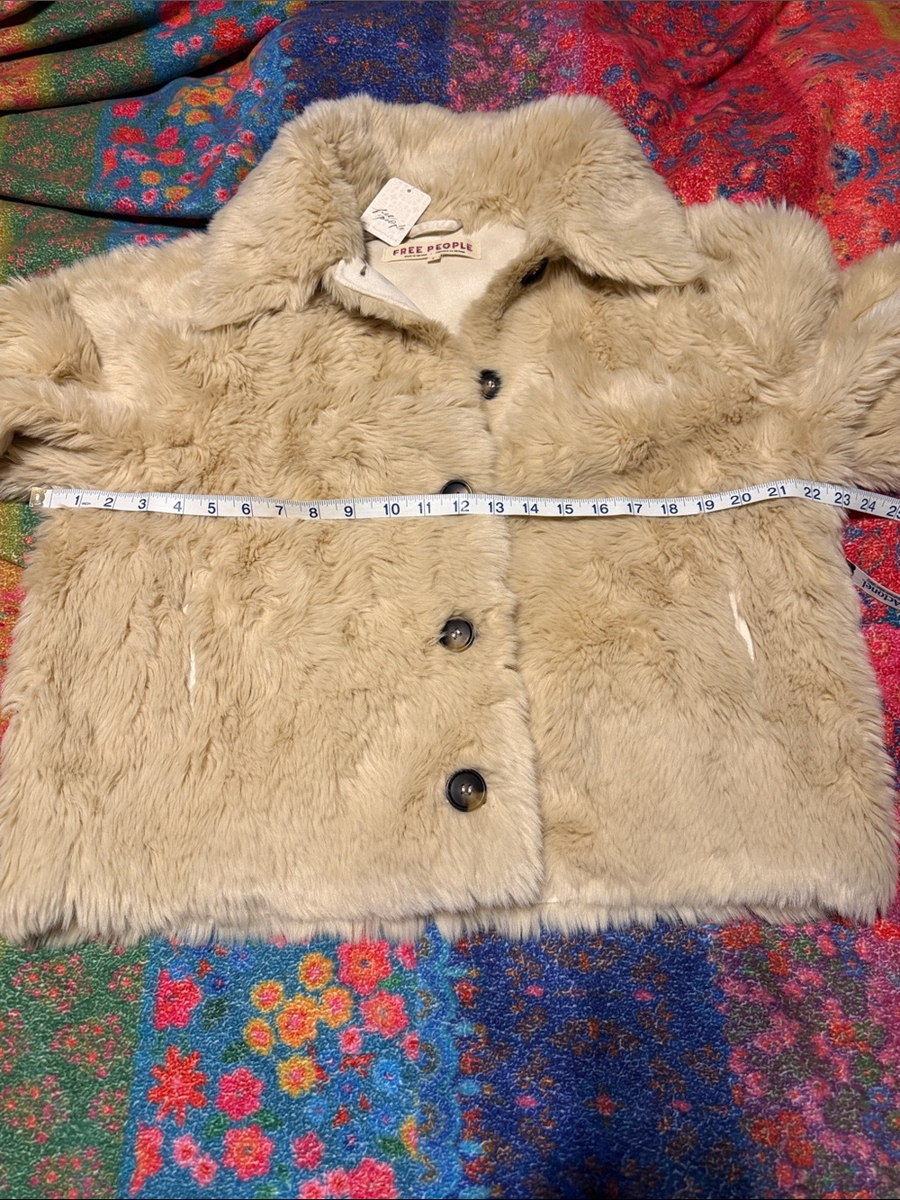 Free People Alice Throw On Faux Fur Jacket - Picture 9 of 11